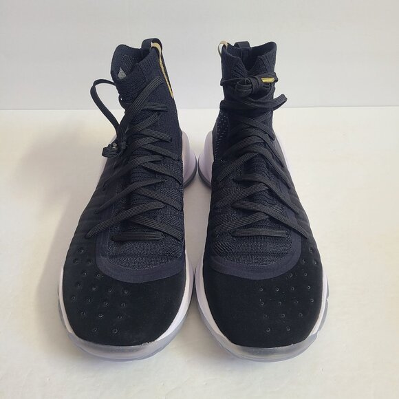 NEW Under Armour Curry 4 More Dimes Basketball Shoes 1298306-001 Size 10 Black - Picture 2 of 7